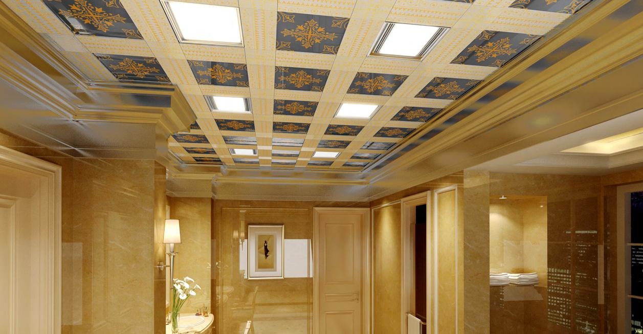 家裝吊頂 石膏板和pvc的區別