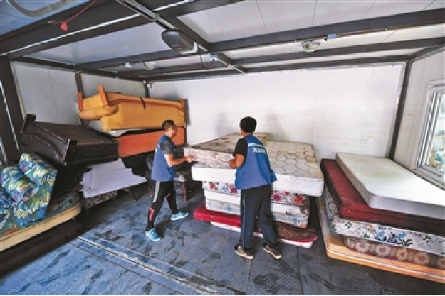 解決小區大件垃圾收運老大難問題有新招