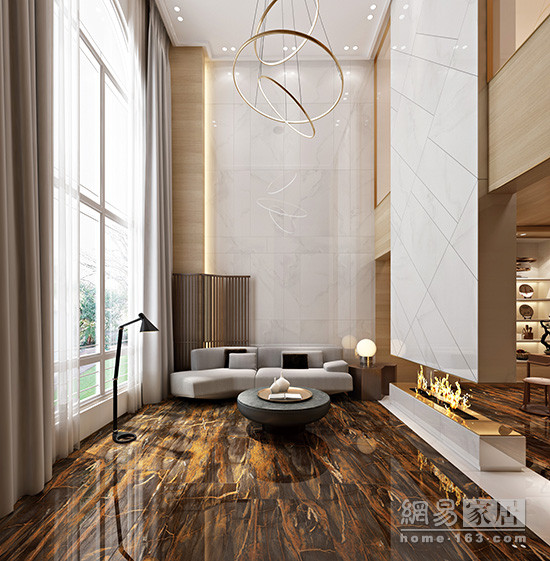 懶得保養(yǎng)又想要高顏值地板?大理石瓷磚了解一下